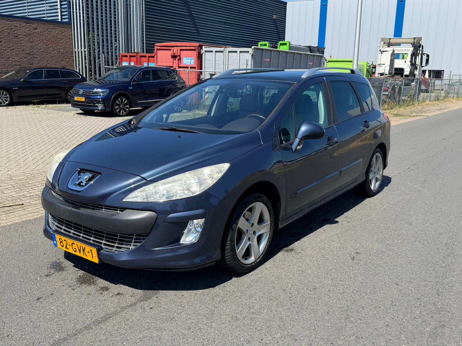 Peugeot 308 1.6 THP 110KW SW TREKHAAK/ CRUISE PANO, Stof, Met garantie (alle), Blauw, Origineel Nederlands
