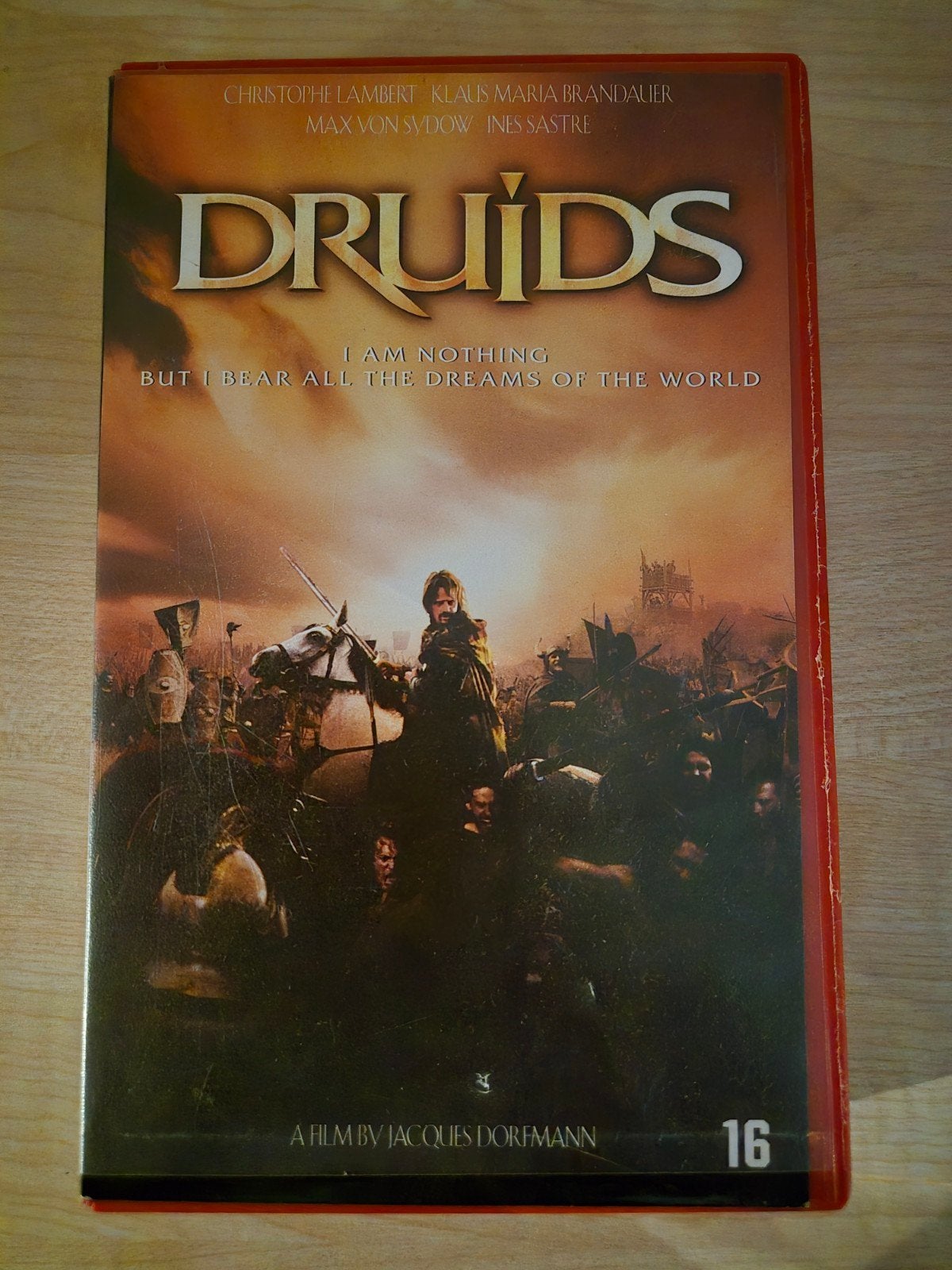 VHS Videoband - Druids (2001) - Originele Videotheekversie, Alle leeftijden, Ophalen of Verzenden, Zo goed als nieuw