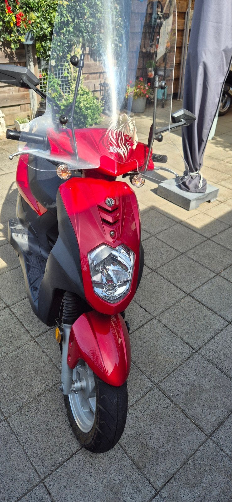 Sym Orbit 50 scooter - Rood, 25 km/u, Fietsen en Brommers, Scooters | SYM, Ophalen, Gebruikt, Benzine, Orbit