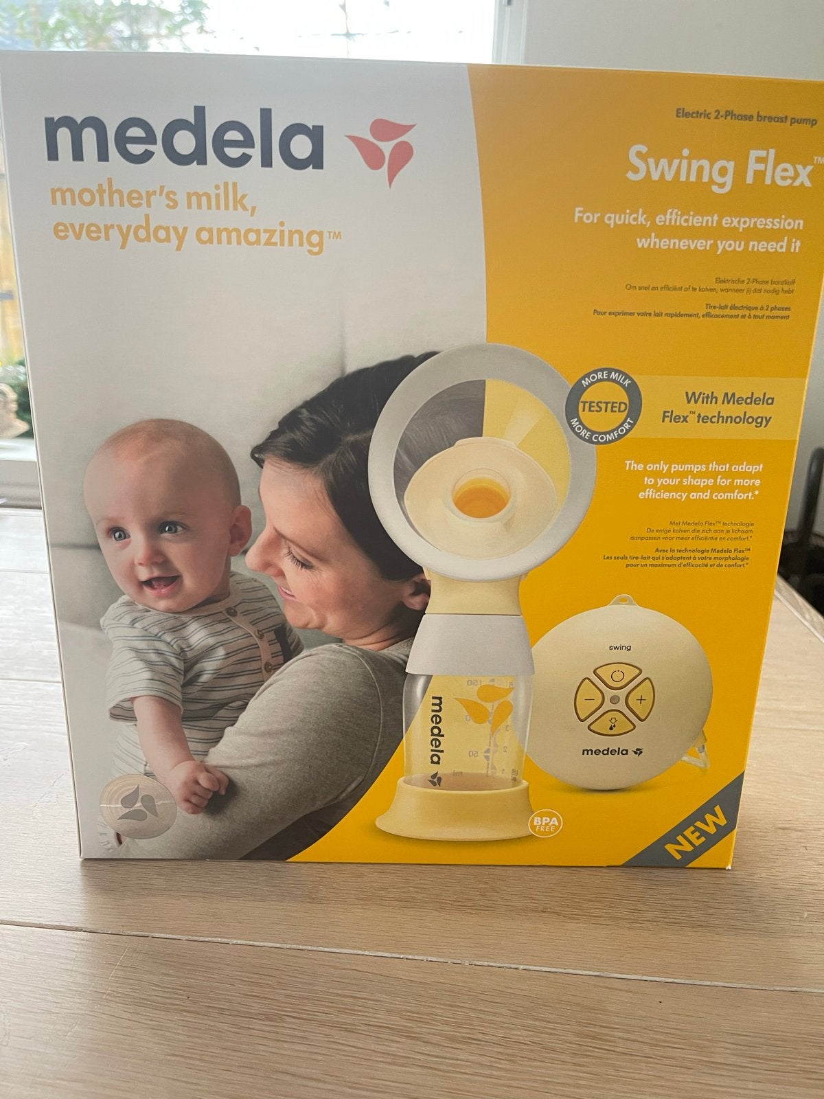 Medela Swing Flex Elektrische Borstkolf, Kinderen en Baby's, Medela, Borstkolf, Ophalen of Verzenden, Zo goed als nieuw