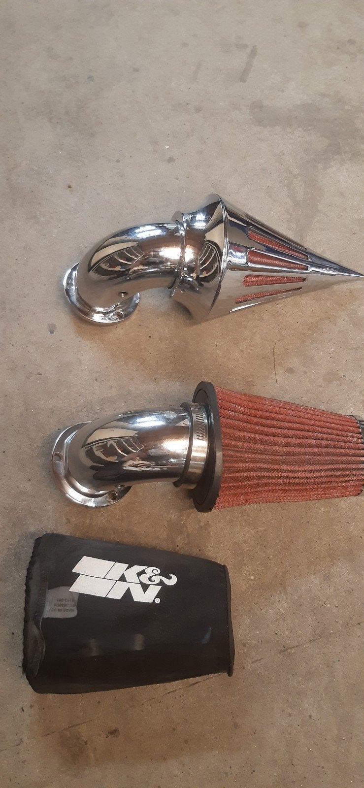 Custom Luchtfilter voor Harley, zie beschrijving., Motoren, Onderdelen | Harley-Davidson, Ophalen of Verzenden, Gebruikt