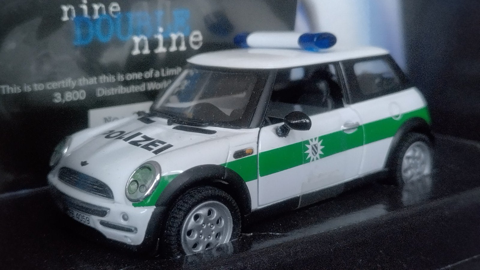 Mini Cooper R50 Polizei 1:36 Corgi Classics Pol, Corgi, Auto, Verzenden, .