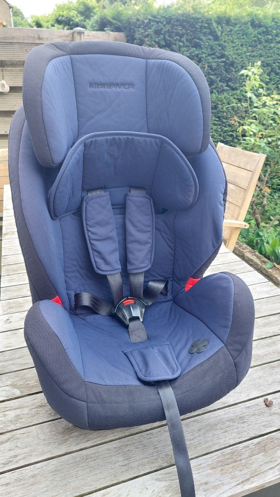Kinderautostoel Kidriver - Blauw - 9-36 kg, Verstelbare rugleuning, 9 t/m 36 kg, Ophalen, Overige merken