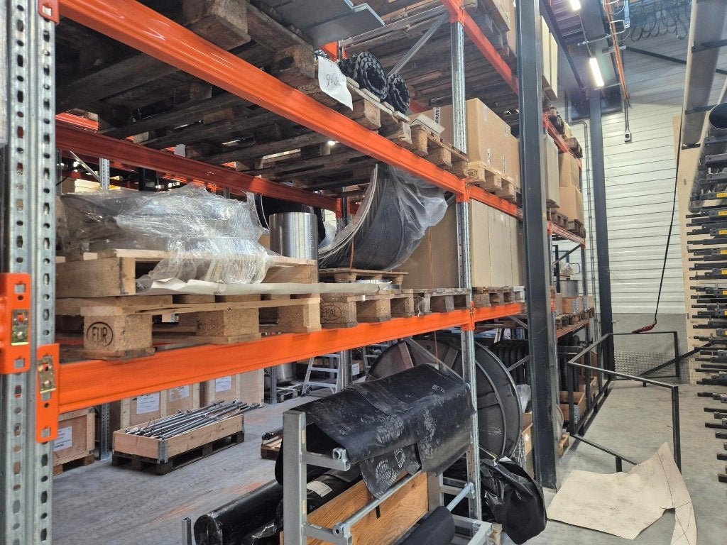 Palletstelling Magazijnstelling 14,04 mtr. koopje, Ophalen