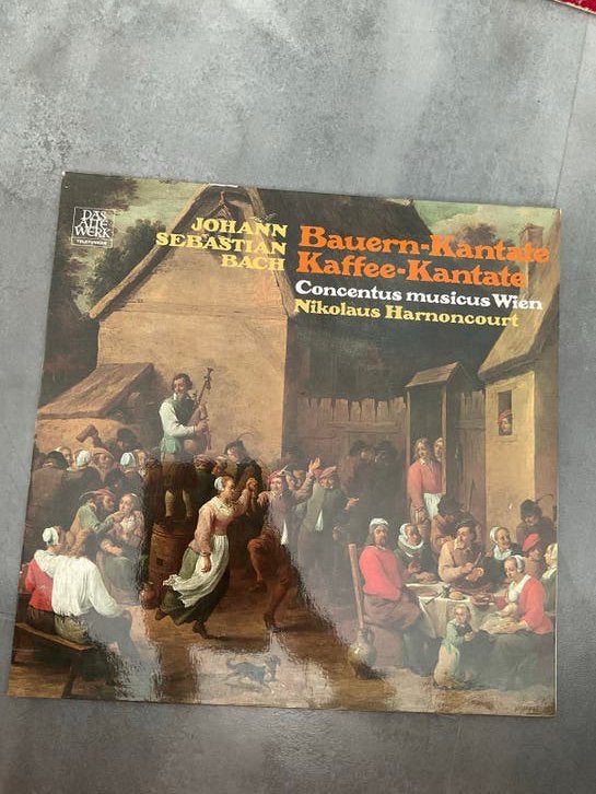 J.S. Bach: Bauern- & Koffiekantate - Harnoncourt LP, Cd's en Dvd's, Ophalen of Verzenden, Barok, Nieuw in verpakking, Vocaal