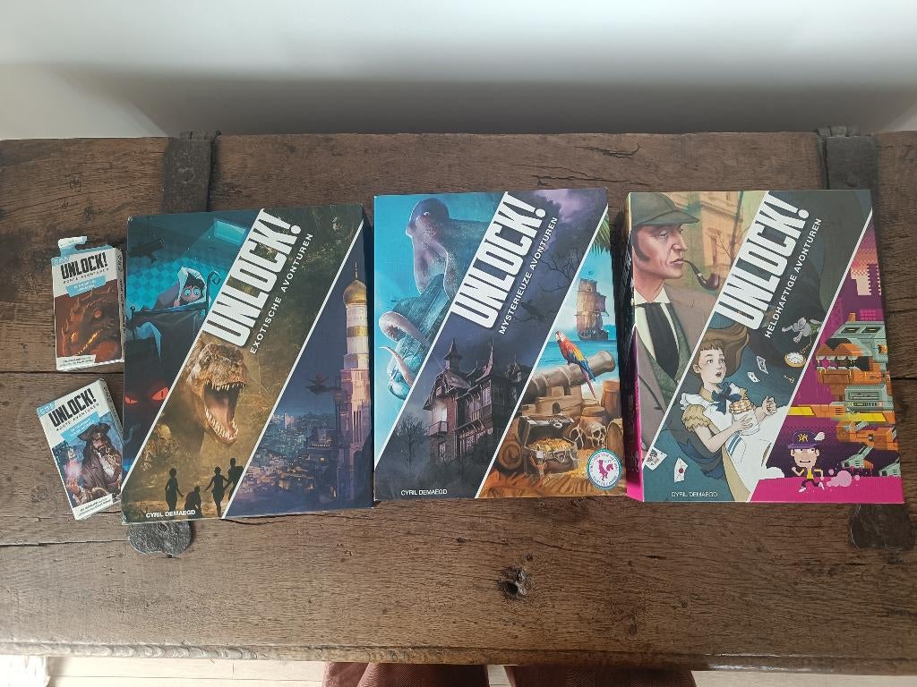 Unlock escape spellen RUILEN, Vijf spelers of meer, Ophalen, Gebruikt, Space Cowboys
