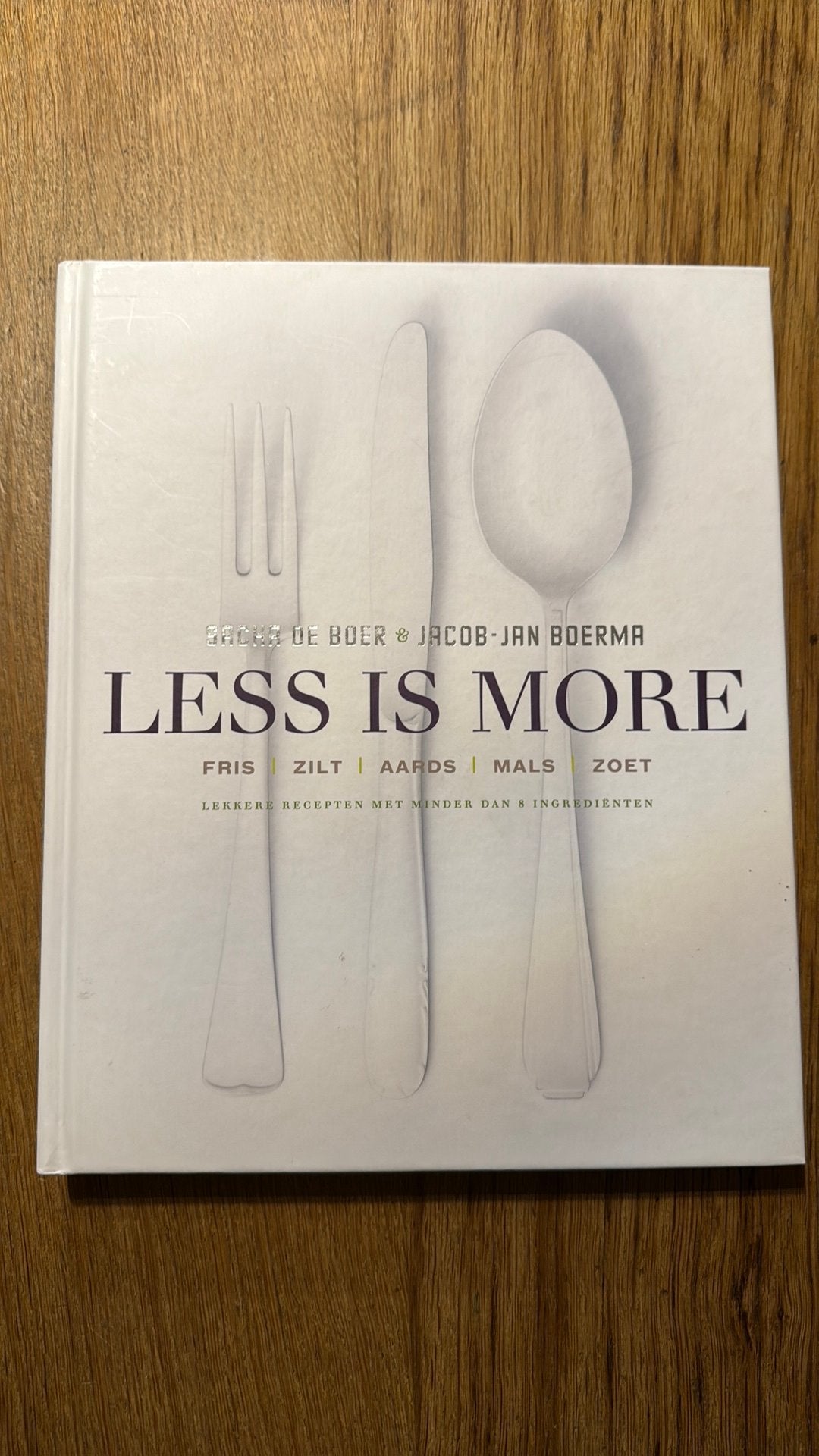 Sacha de Boer - Less is more, Boeken, Kookboeken, Zo goed als nieuw, Ophalen of Verzenden