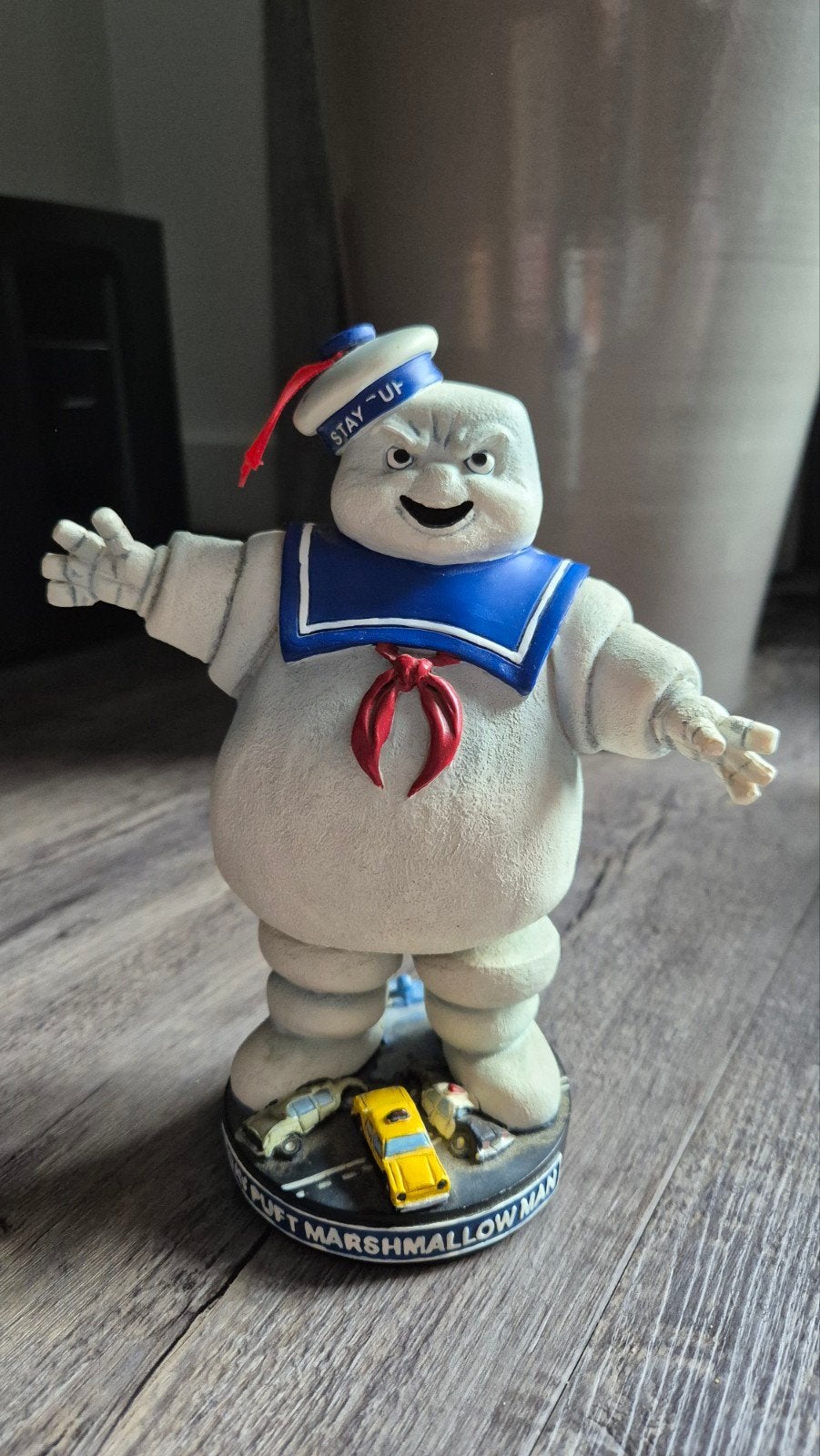 NECA Ghostbusters Stay Puft Marshmallow Man Bobblehead, Verzenden, Zo goed als nieuw