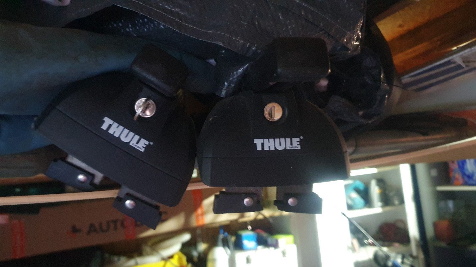 Thule dakdragers voor Peugeot 308 (Imperial) velgen met band, Auto diversen, Ophalen of Verzenden, Gebruikt