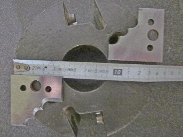 Frees kop met 2 beitels, Minder dan 30 mm, Gebruikt, Overige typen, Ophalen of Verzenden