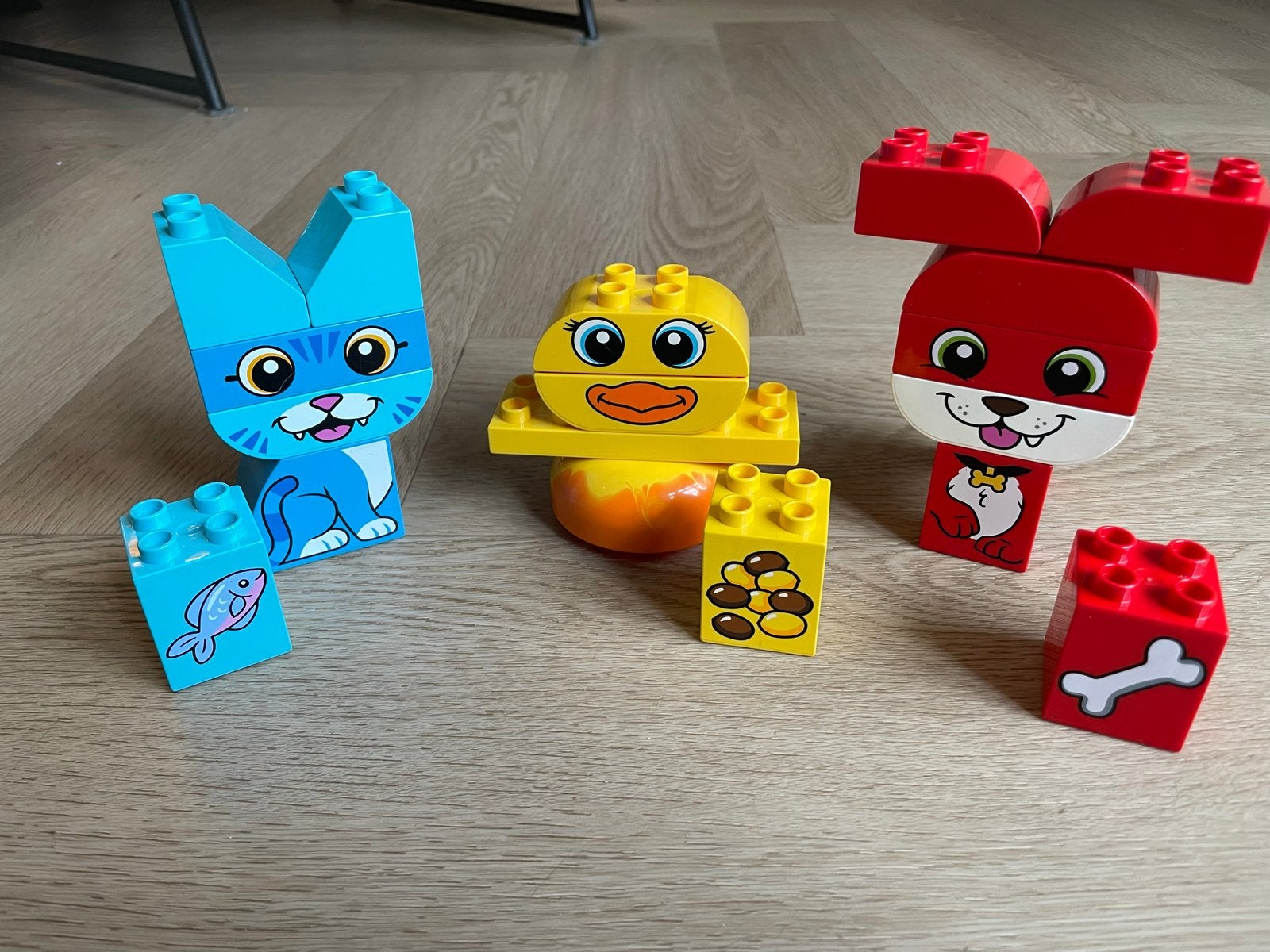 Complete Duplo set met dierenfiguren, Kinderen en Baby's, Gebruikt, Ophalen of Verzenden, Compleet, Duplo
