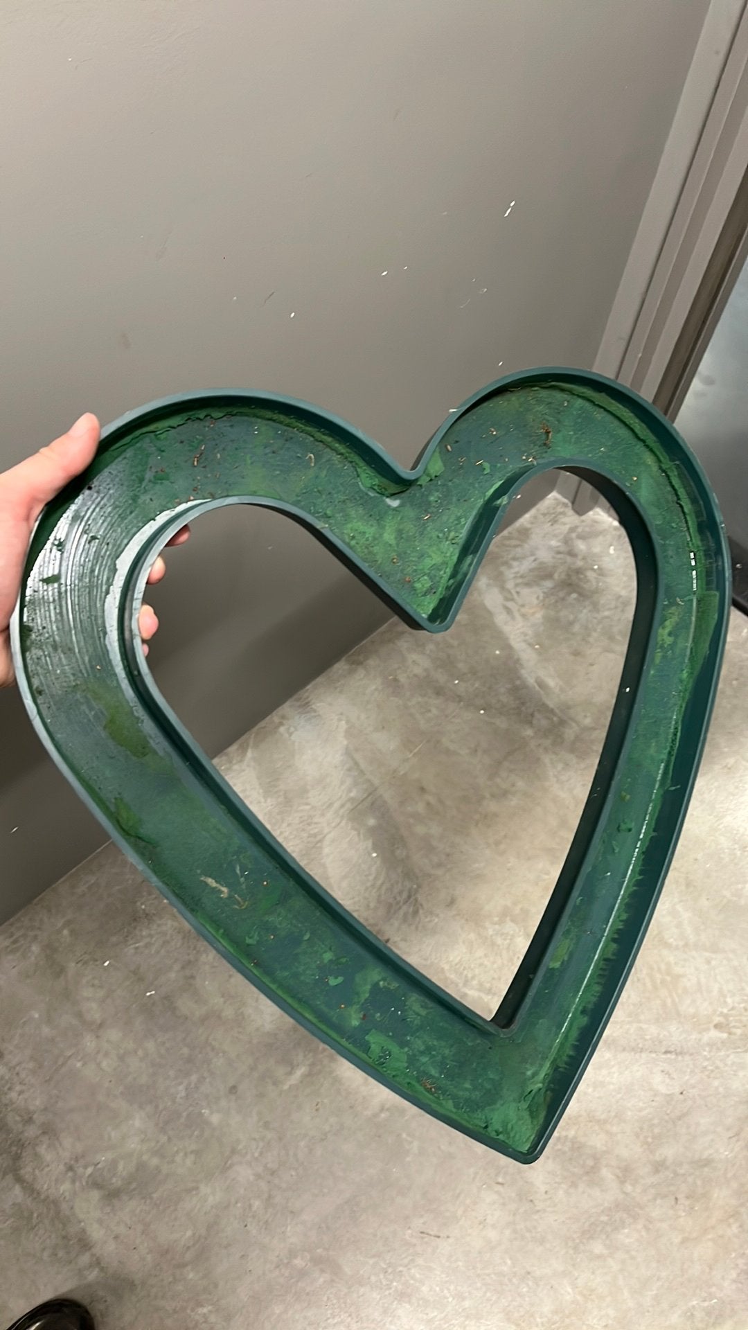 Vorm voor oase hart vorm GRATIS, Tuin en Terras, Ophalen, Zo goed als nieuw, Rond, Minder dan 30 cm