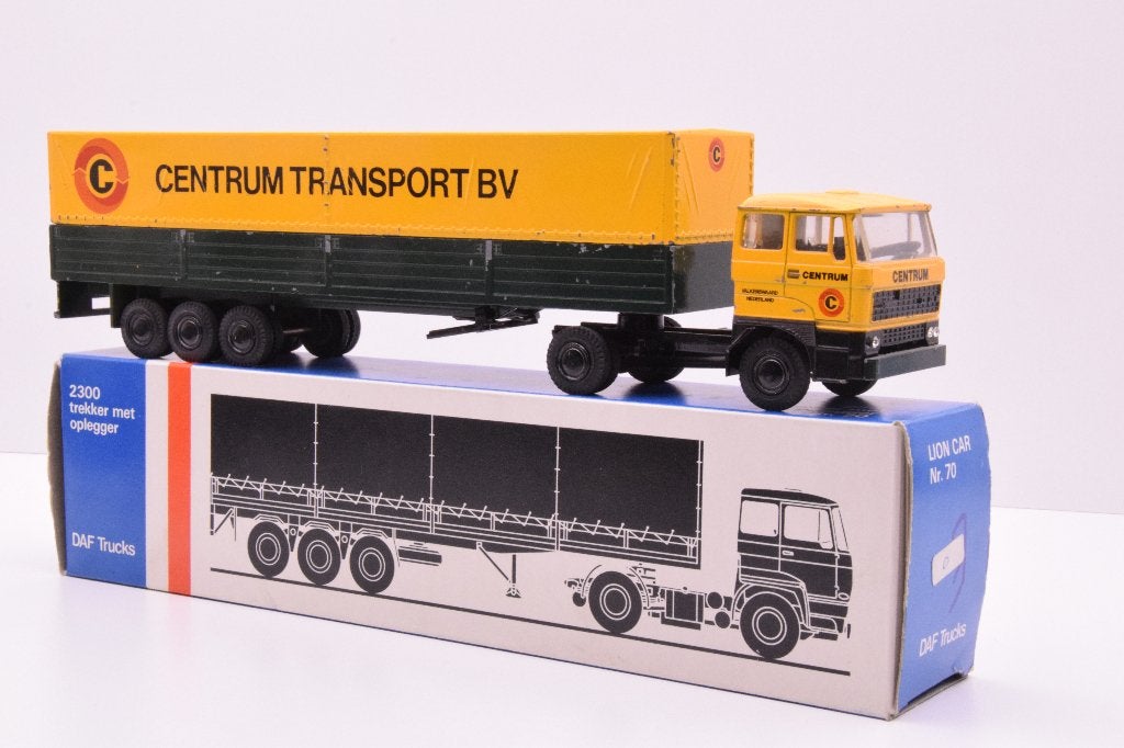 DAF 2800  '' Centrum Transport ''  Lion car, Ophalen of Verzenden, Gebruikt, Bus of Vrachtwagen, Lion Toys