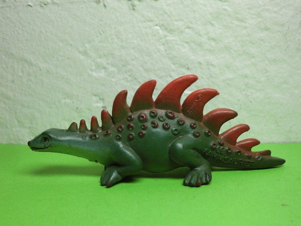 Schleich 12622 kamsaurier, 7 cm dierfiguur, Ophalen of Verzenden, Gebruikt, Overige soorten, Beeldje of Figuurtje