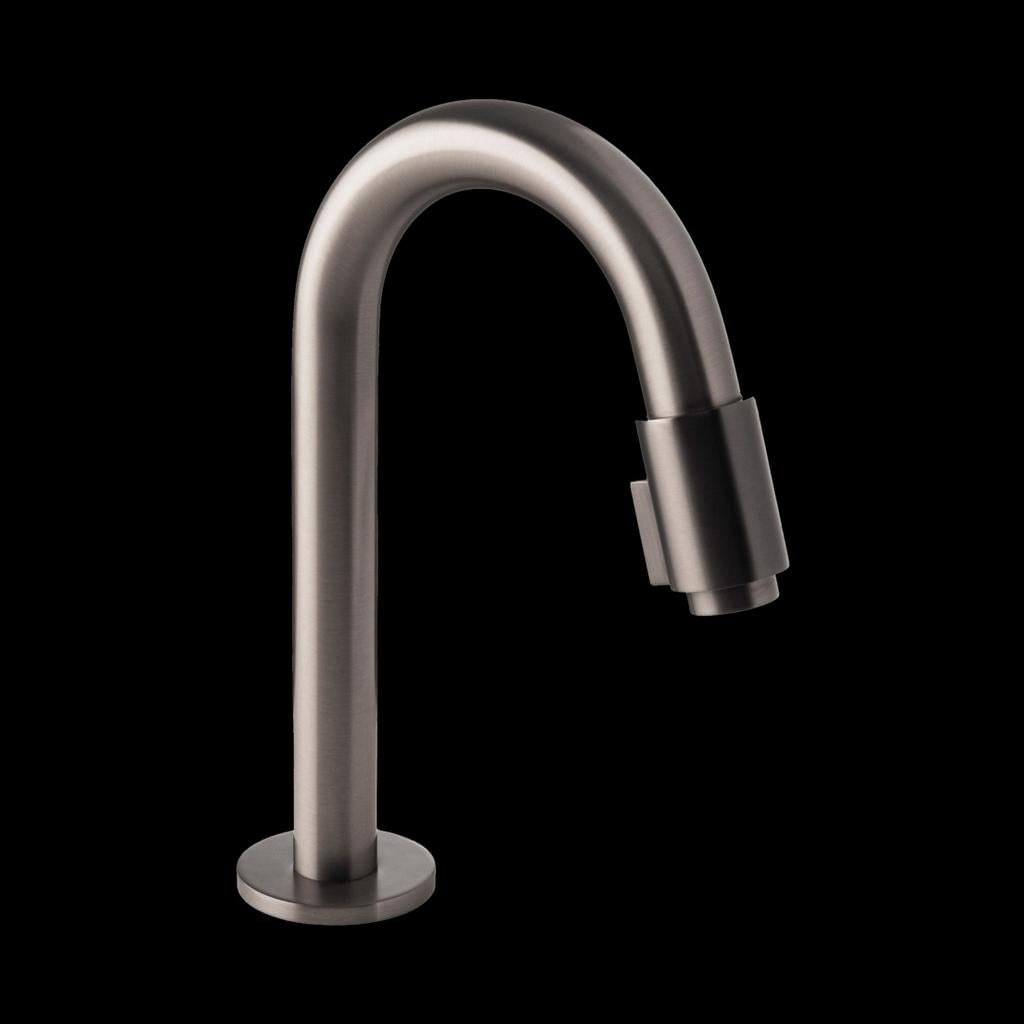 Blaufoss Ottawa Fonteinkraan Brushed GunMetal nieuw, Ophalen of Verzenden, Nieuw, Rvs, Kraan