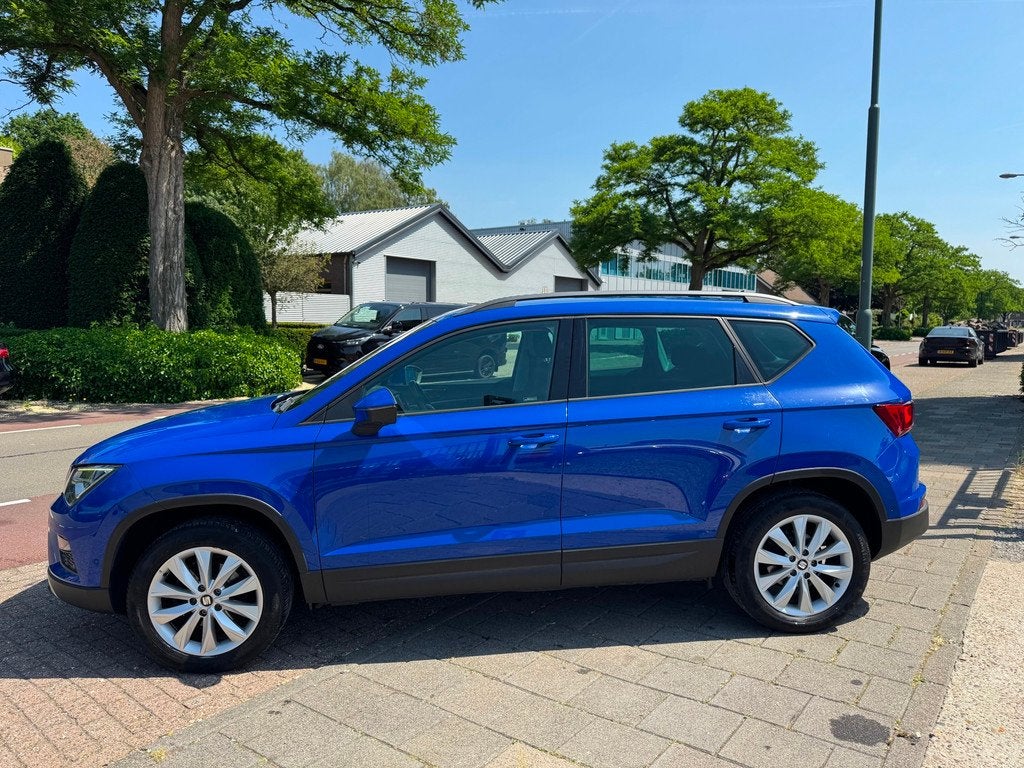 Seat Ateca 1.5 TSI Style Clima Elek Pakket Navi Cruise Pdc L, Voorwielaandrijving, 4 cilinders, 150 pk, Blauw
