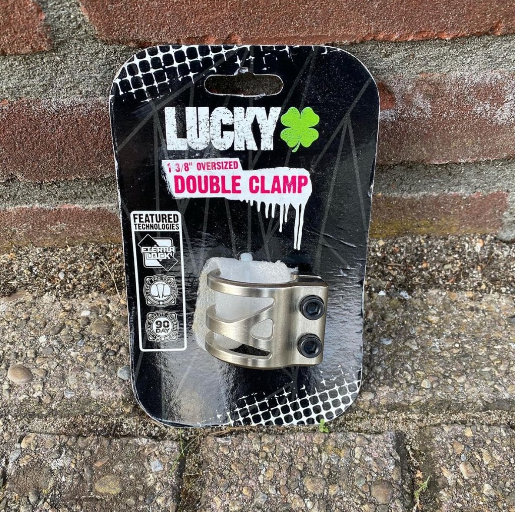 Nieuwe Lucky double stuntstep clamp, Ophalen of Verzenden, Nieuw