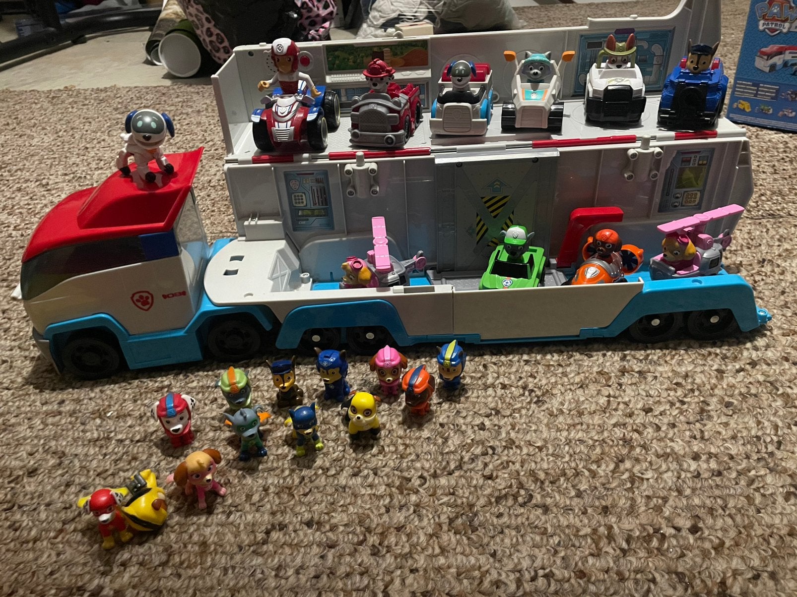 Paw patrol, Ophalen, Gebruikt