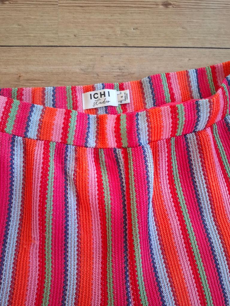 Ichi gestreepte broek maat M, Kleding | Dames, Maat 38/40 (M), Overige kleuren, Ophalen of Verzenden, Zo goed als nieuw