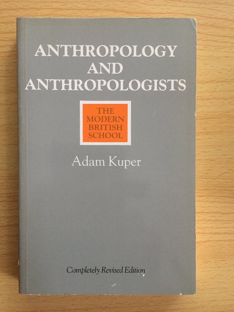 Antropologie in Groot-Brittanië, Ophalen of Verzenden, Gelezen, Adam Kuper