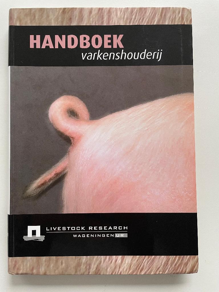 Handboek Varkenshouderij (9789078269052), Verzenden, Roodbont Publishers B.V, Zo goed als nieuw, Vee
