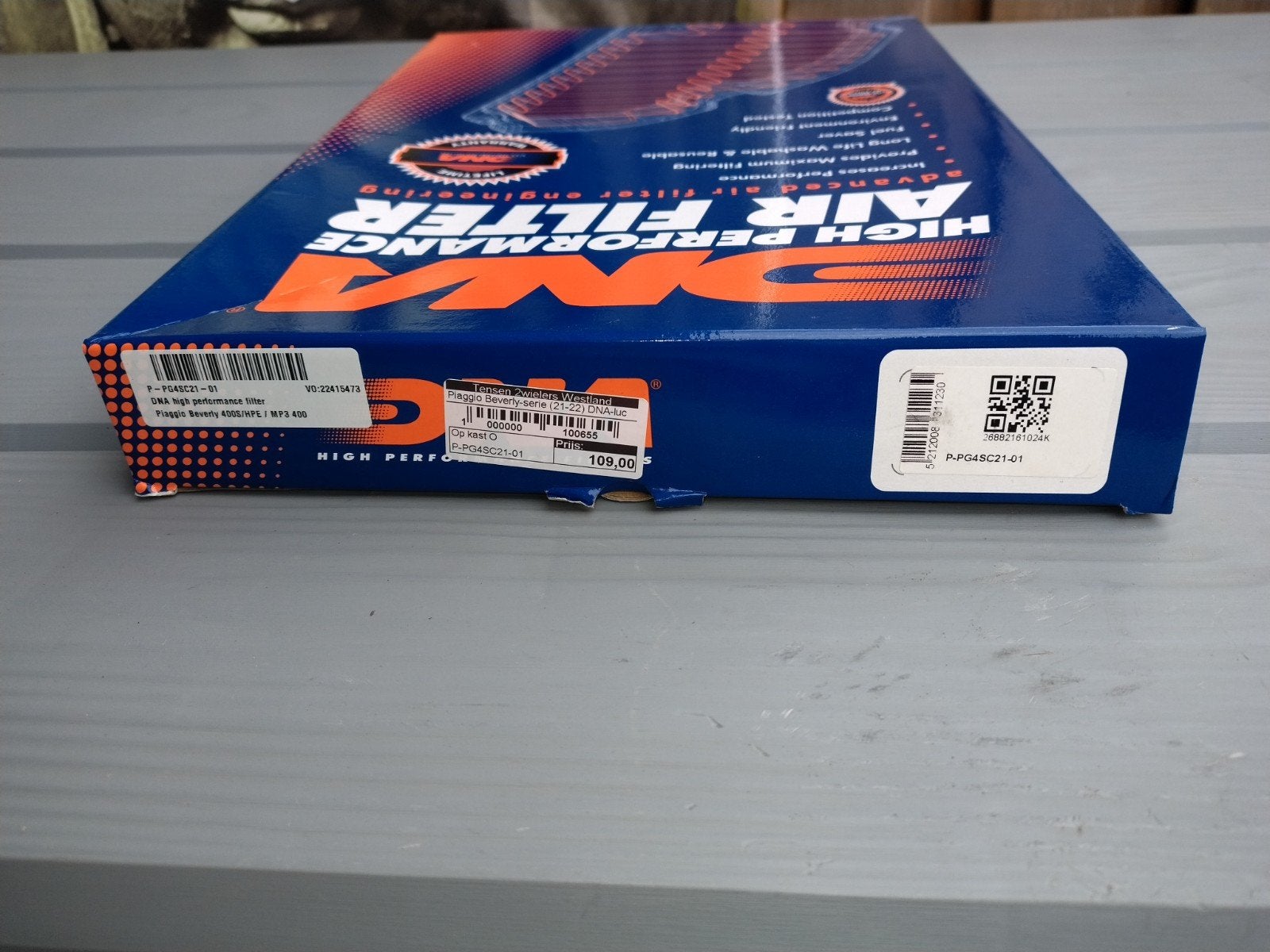 Dna filter voor piaggio mp3 400 en Beverly 350, Ophalen of Verzenden, Nieuw