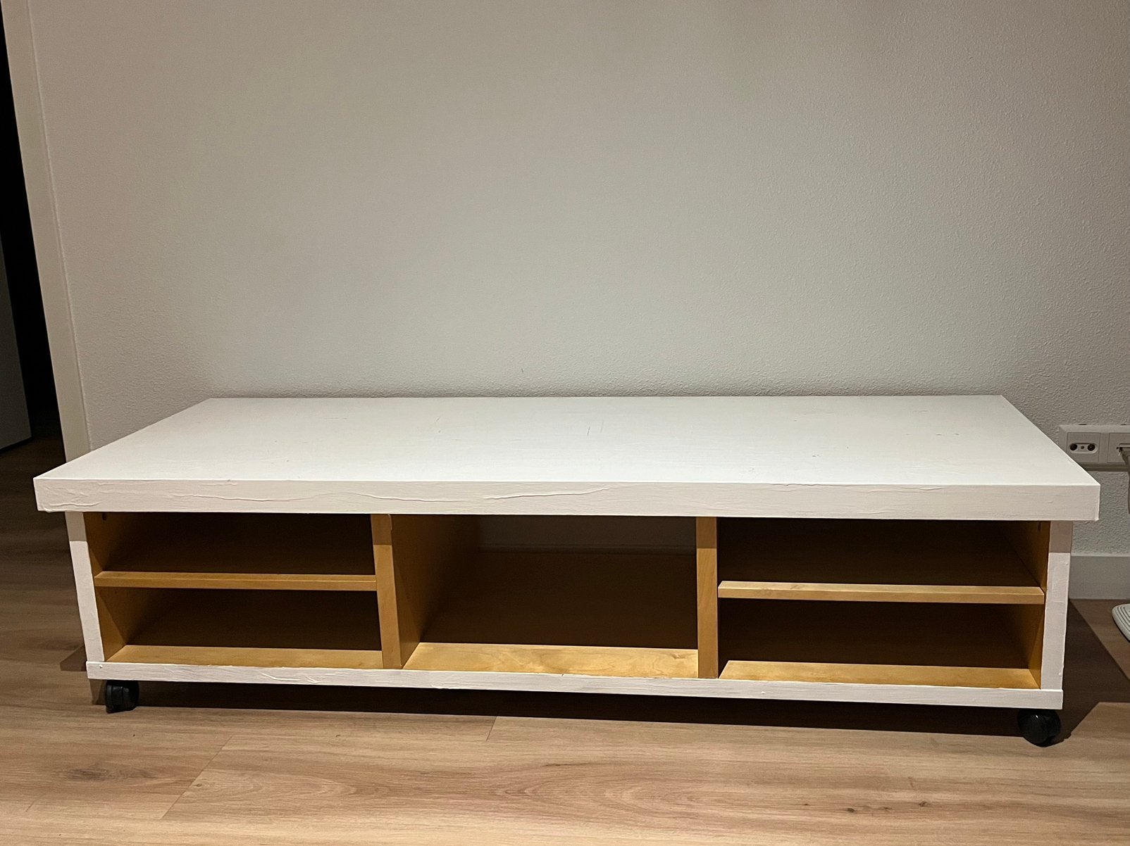 TV cabinet, Ophalen, 150 tot 200 cm, Zo goed als nieuw, Minder dan 100 cm