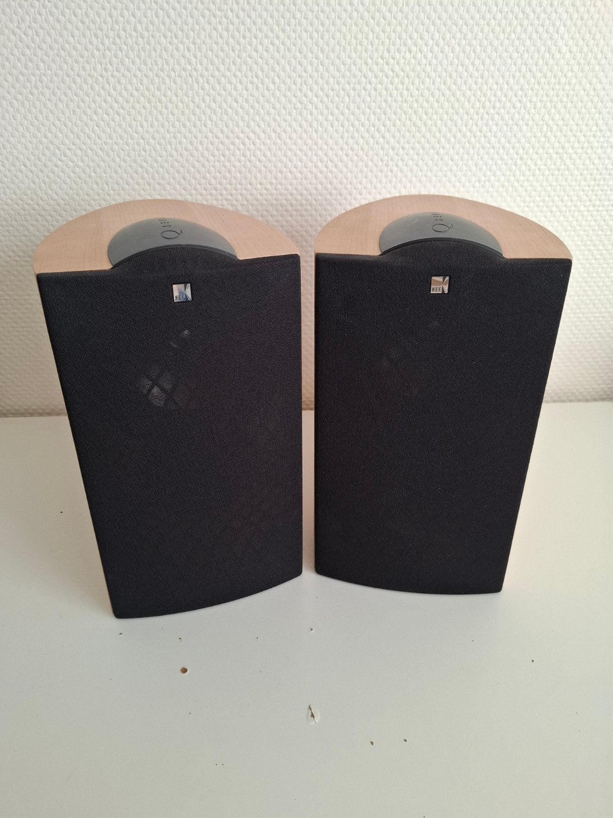 KEF iQ1 Boekenplank Luidsprekers - als nieuw!, Ophalen, Zo goed als nieuw, Overige merken