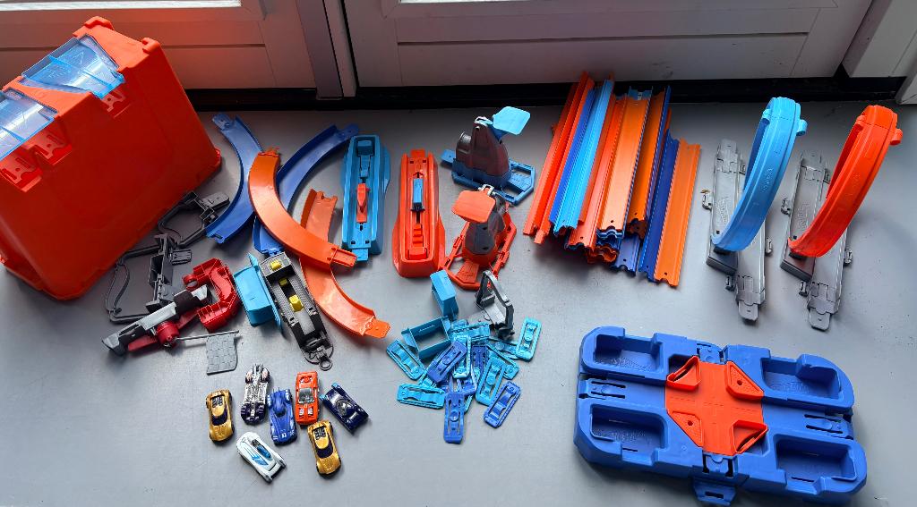 Onderdelen Hot wheels banen, Kinderen en Baby's, Speelgoed | Racebanen, Ophalen, Hot Wheels, Handmatig, Met looping