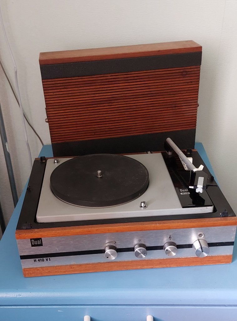 Dual platenspeler uit de jaren 70, Audio, Tv en Foto, Platenspelers, Ophalen of Verzenden, Gebruikt, Platenspeler, Dual