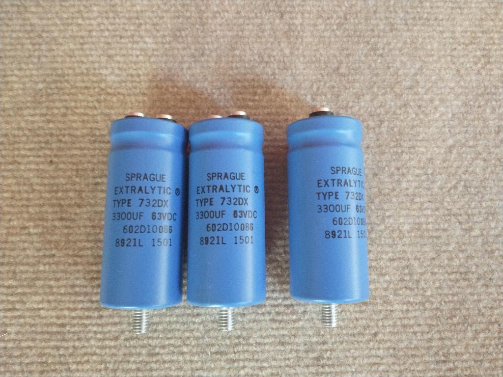 Sprague 3300uf 63v (Nieuw), Ophalen of Verzenden, Nieuw
