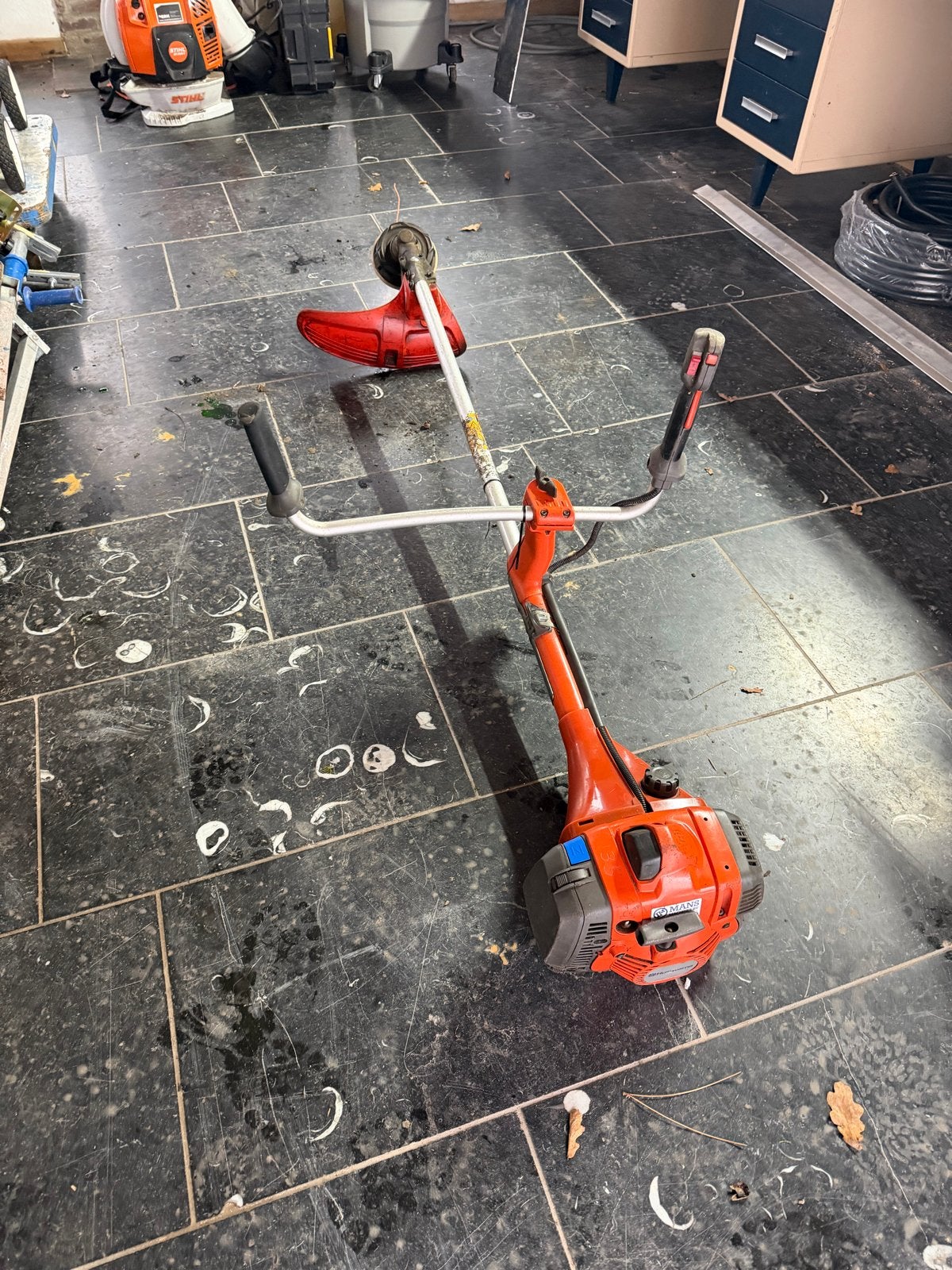 Husqvarna 545RXT Bosmaaier - incl harnas, Tuin en Terras, Bosmaaiers, Gebruikt, Benzine, 30 tot 50 cm, Ophalen