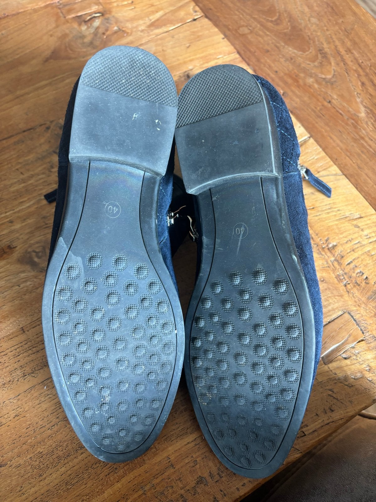 Di Lauro donkerblauwe enkellaarzen, maat 40, Ophalen of Verzenden, Zo goed als nieuw, Blauw, Lage of Enkellaarzen