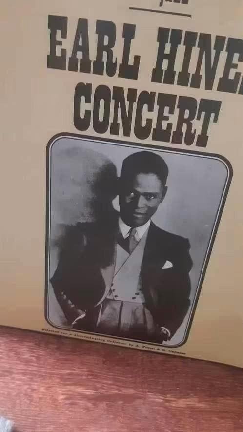 Earl Hines Concert Jazz LP - Vintage Jazz Vinyl, LP, Gebruikt, Ophalen of Verzenden, 12 inch
