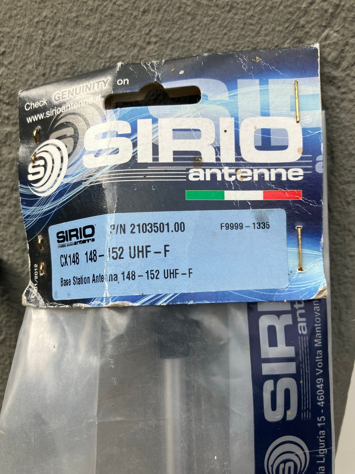 Sirio Antenne CX148 UHF-F (1 nieuw, 2 gebruikt), Ophalen, Nieuw, Antenne