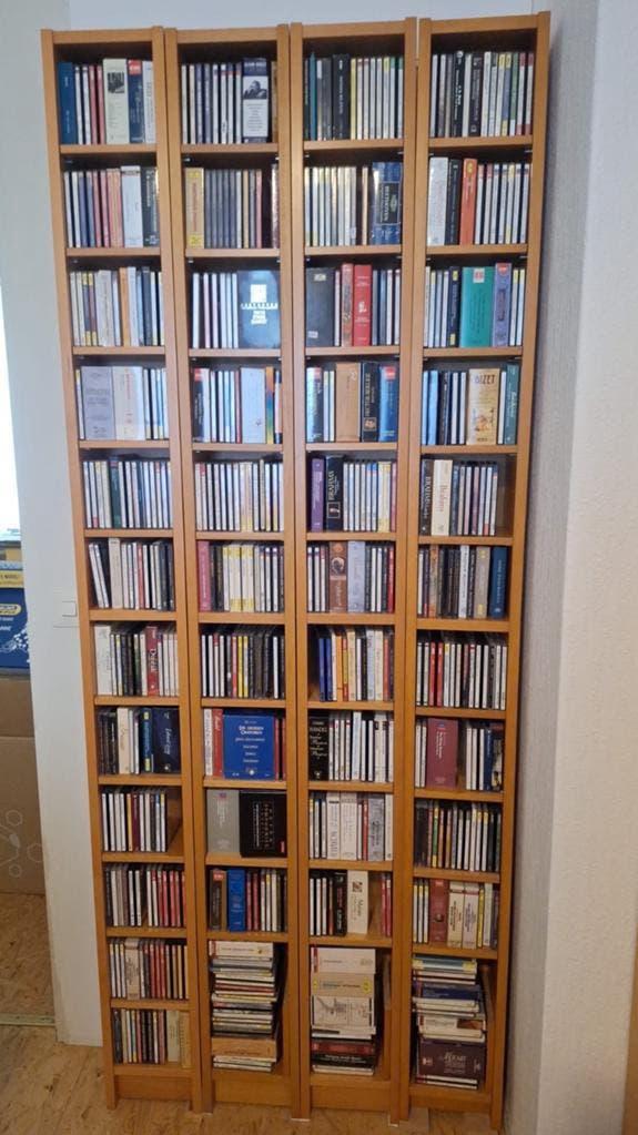 Ikea Gnedby CD kastjes (set van 3), Ophalen, Gebruikt, 150 discs of meer, Cd's