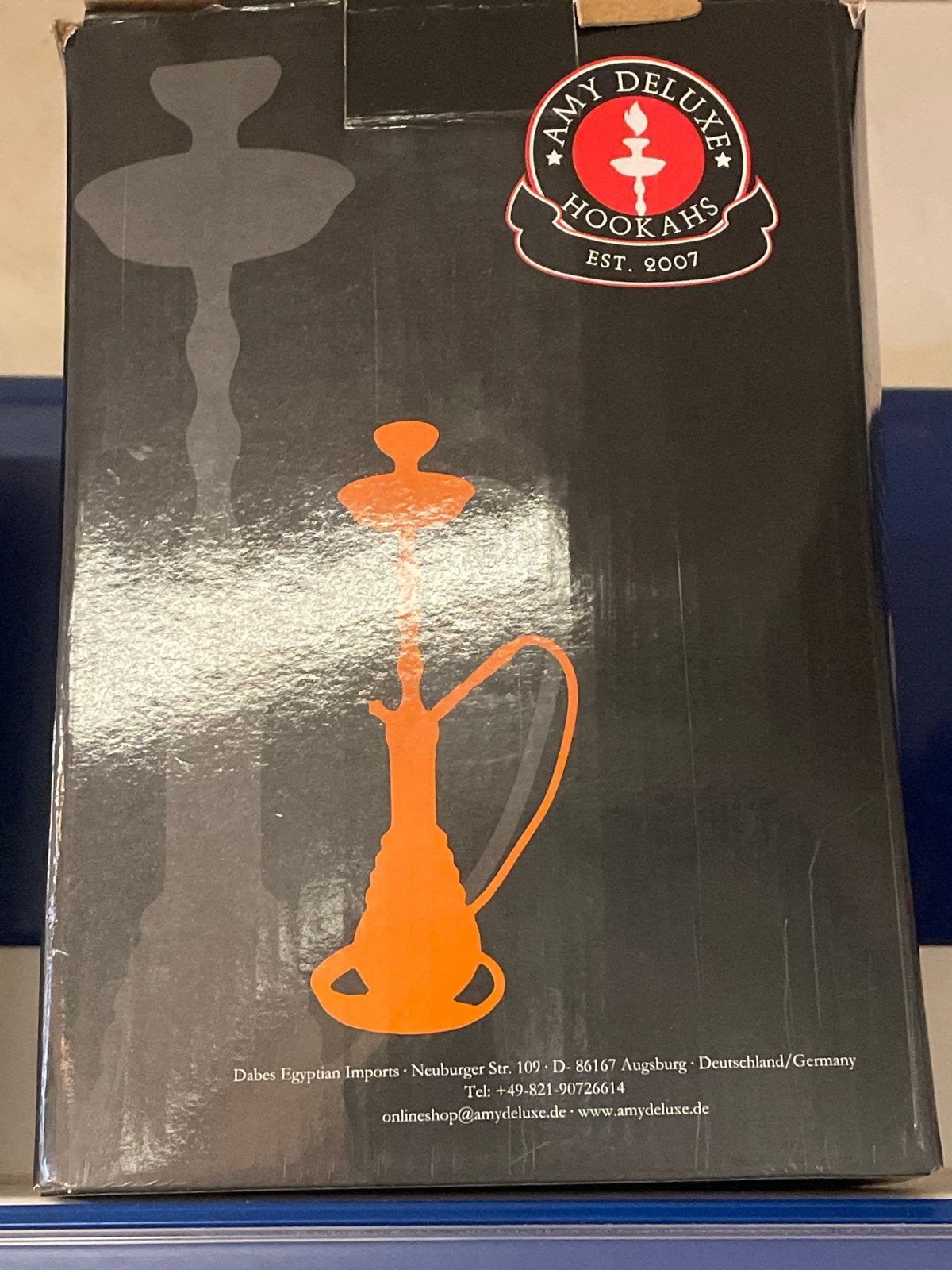 Amy Deluxe Shisha - Nieuw in doos, Ophalen, Nieuw, (Water)pijp