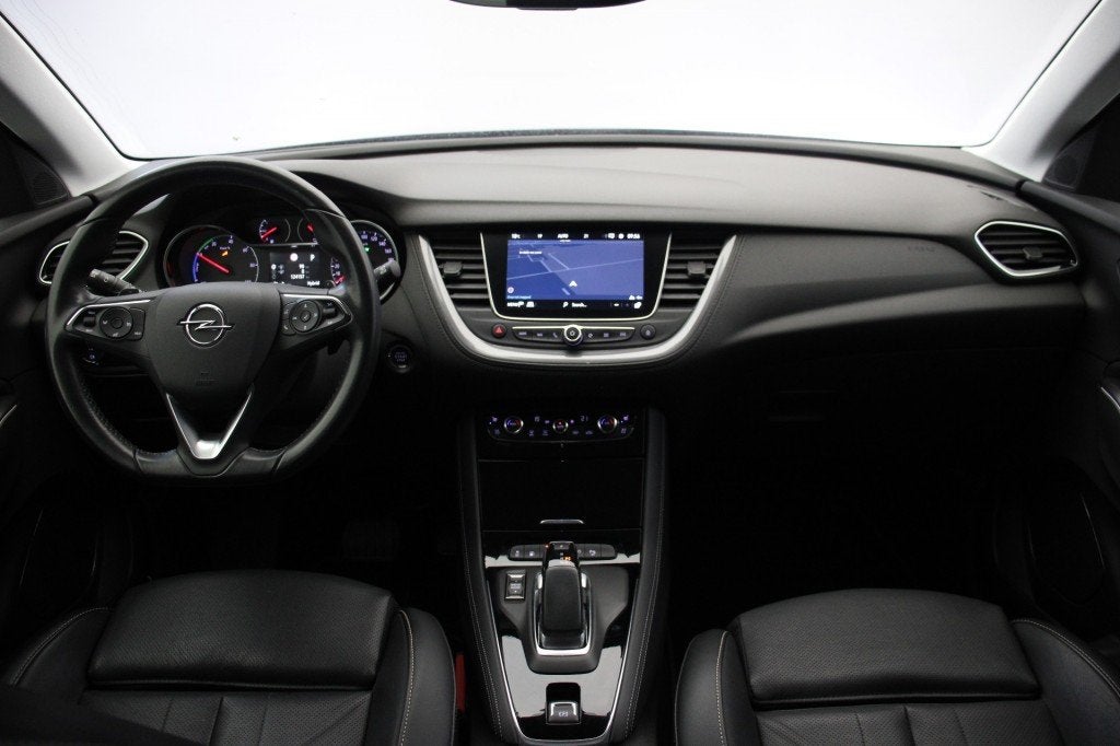 Opel Grandland X 1.6T Hybrid PHEV Ultimate - Carplay, Camera, Dealer onderhouden, 4 cilinders, Zwart, Bedrijf