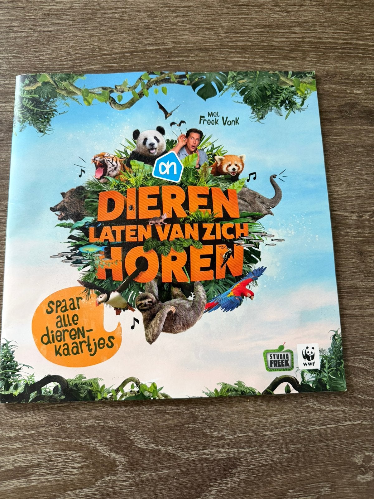 Freek Vonk Albert Heijn Dierenplaatjes en boek (compleet), Verzamelen, Albert Heijn, Verzenden