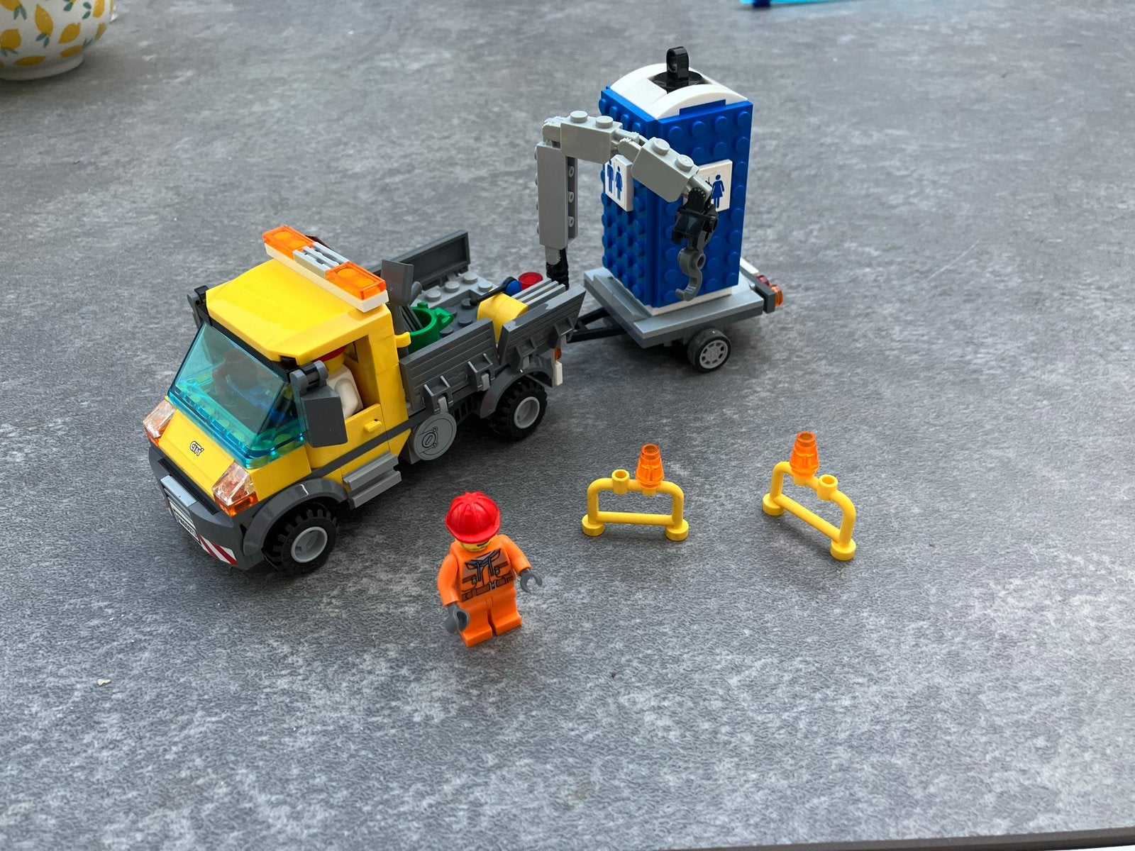 LEGO City Mobiel Toilet Transport 60073, Ophalen of Verzenden, Gebruikt, Overige merken