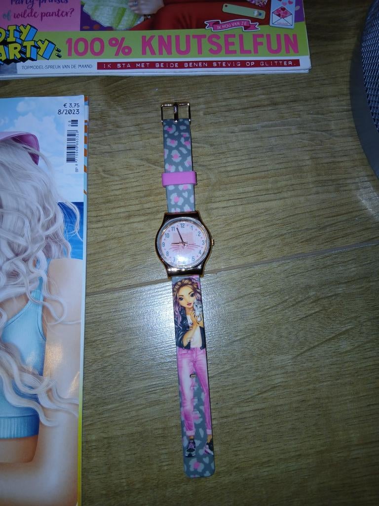 TopModel Horloge & Tijdschriften Bundel, Ophalen of Verzenden