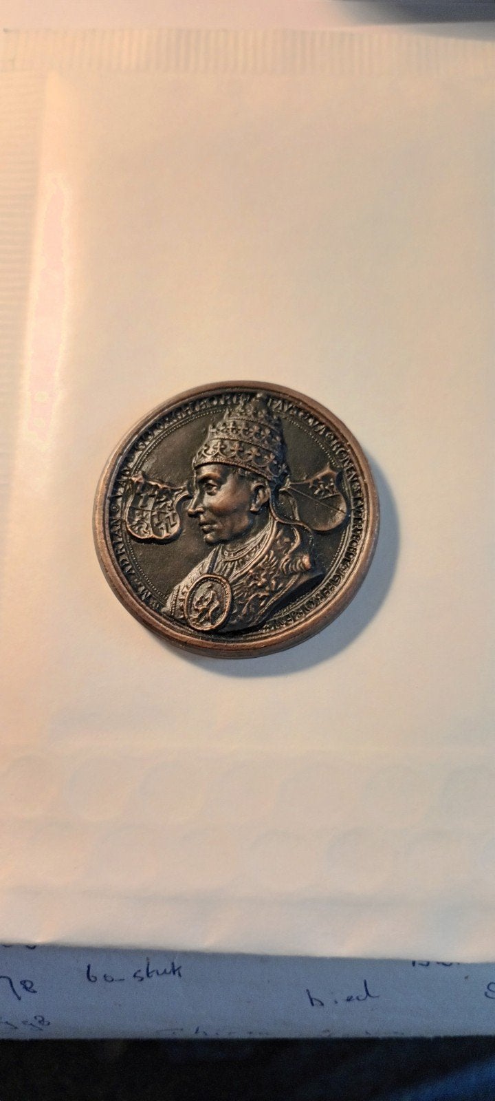Herdenkingsmunt Paus Johannes Paulus II Utrecht 1985, Ophalen of Verzenden, Nederland, Munten