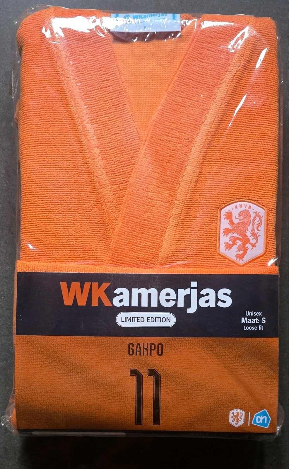 Wk  kamerjas wk badjas gakpo oranje  maat s, Verzamelen, Jumbo, Ophalen of Verzenden