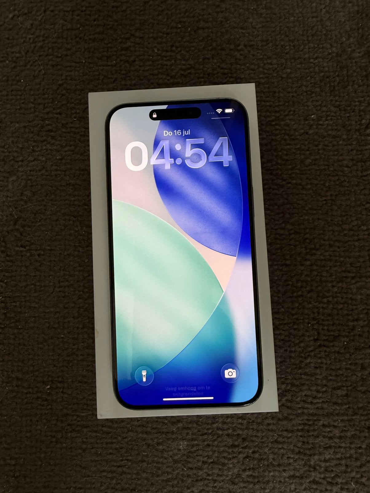 Iphone 15 pro max natural titanium 256gb, Ophalen, Zo goed als nieuw, 256 GB, IPhone 15 Pro Max