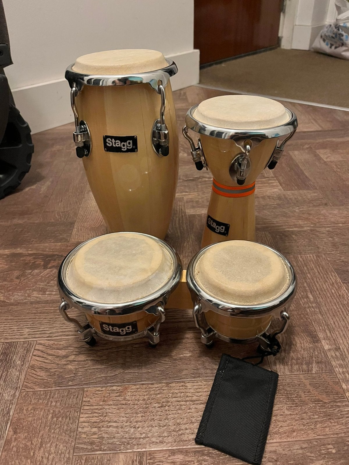 Stagg Afrikaanse Percussieset, Muziek en Instrumenten, Percussie, Ophalen of Verzenden, Zo goed als nieuw, Trommel