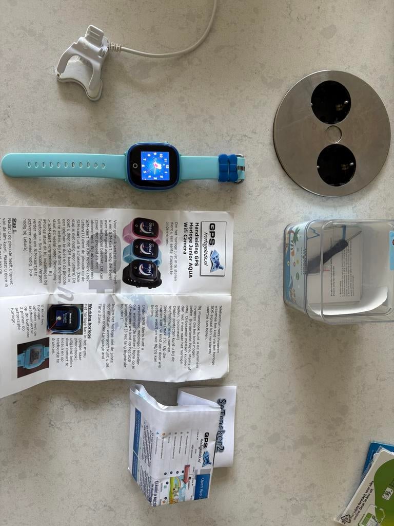 Gps horloge voor kinderen gw400x, Sieraden, Tassen en Uiterlijk, Horloges | Kinderen, Ophalen of Verzenden, Zo goed als nieuw