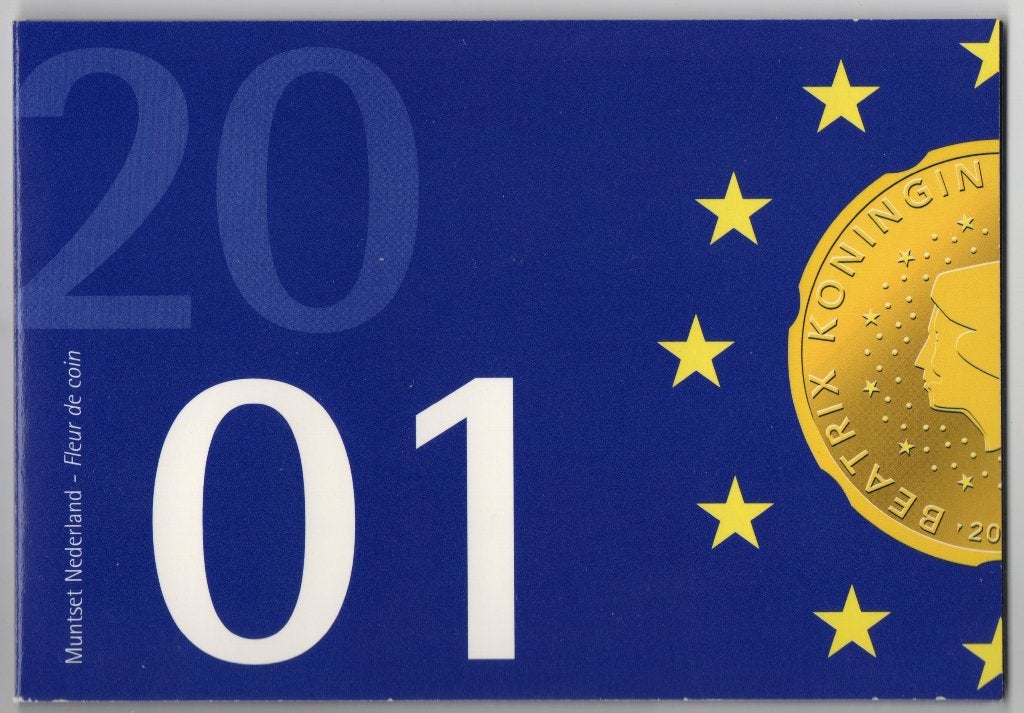 Muntset Nederland - Fleur de coin 2001, Postzegels en Munten, Munten | Nederland, Verzenden, Koningin Beatrix, Overige waardes
