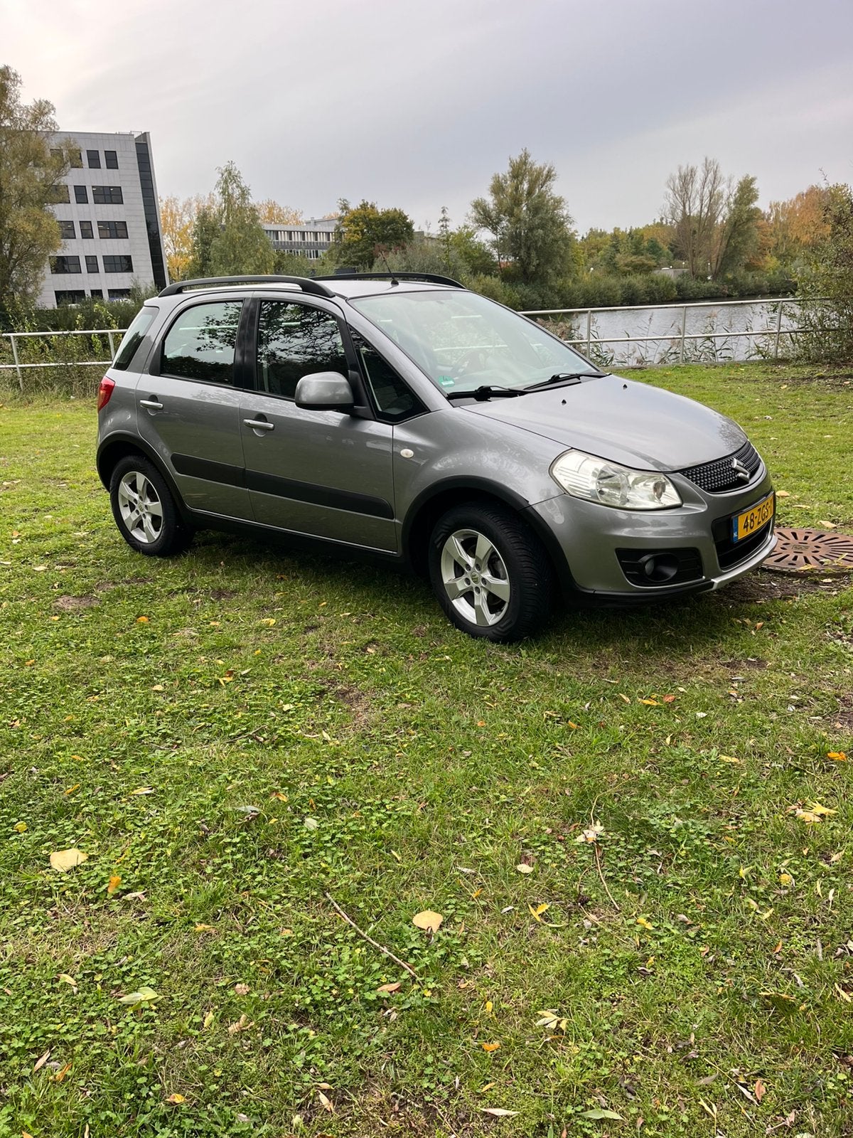 Suzuki SX4 1.6 5D AWD 2011 Grijs ZEER MOOI!!, Zwart, 4 cilinders, Handgeschakeld, Vierwielaandrijving