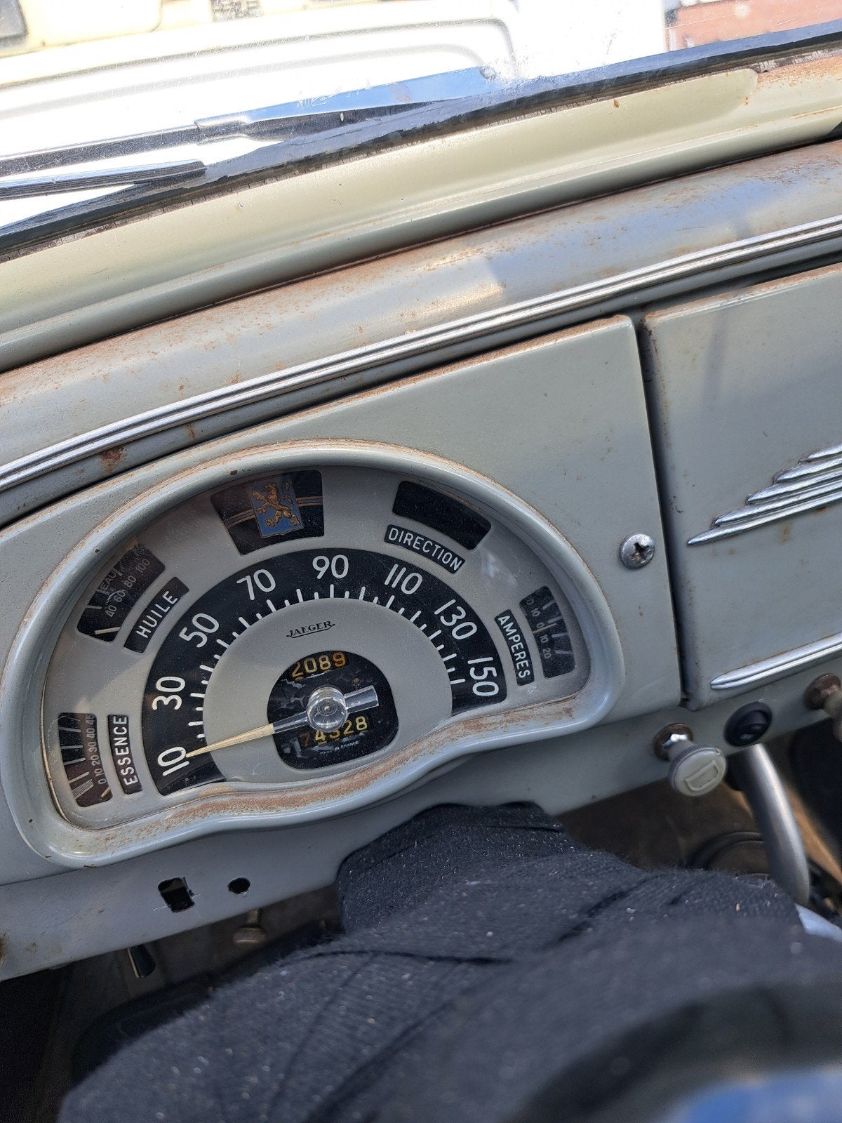 peugeot 203 A ,bj 1952,12 v,apk en belastingvrij, foto 2