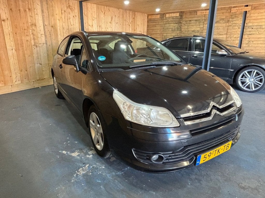 Citroen C4 Coupé 1.6-16V Image 2006 Airco APK 03-2027, Auto's, Citroën, Voorwielaandrijving, 4 cilinders, Zwart, 1587 cc